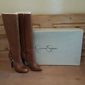 Jessica Simpson Leather Avern Boot